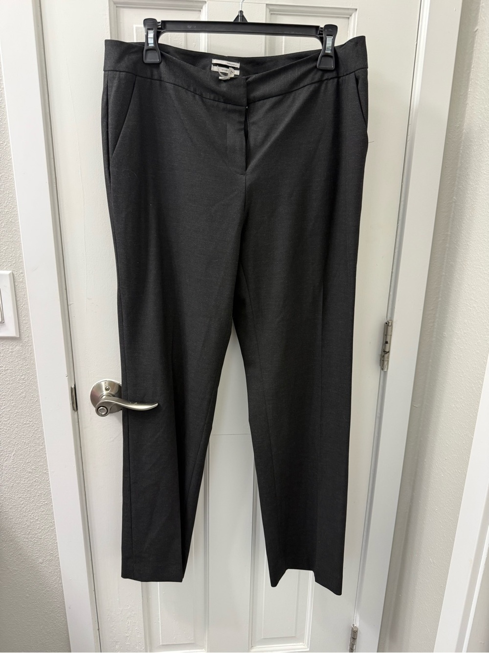 Like New Classic Black Dress Pants by Halogen Nordstrom, Straight Leg, S 10